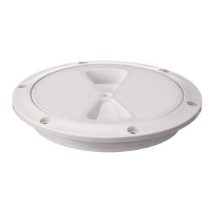 S4040 - Screw Insp Cover+Seal 100mm (White) (Pk Size: 1)