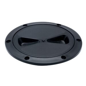 S4042L - Screw Insp Cover 100mm  (Black) (Pk Size: 1)