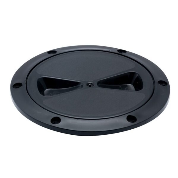 S4042L - Screw Insp Cover 100mm  (Black) (Pk Size: 1)
